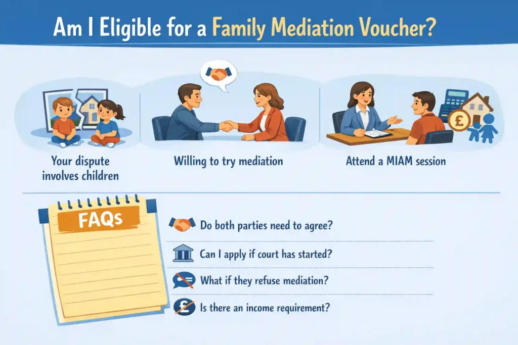 Am I Eligible for a Family Mediation Voucher Dorset?