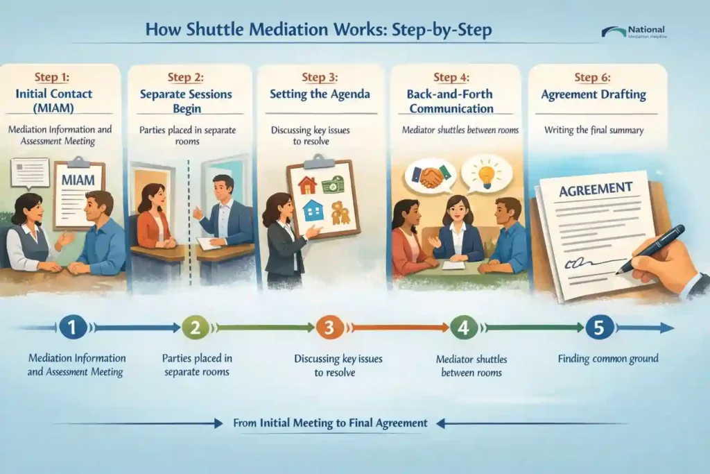 How Shuttle Mediation Works: Step-by-Step Dorset