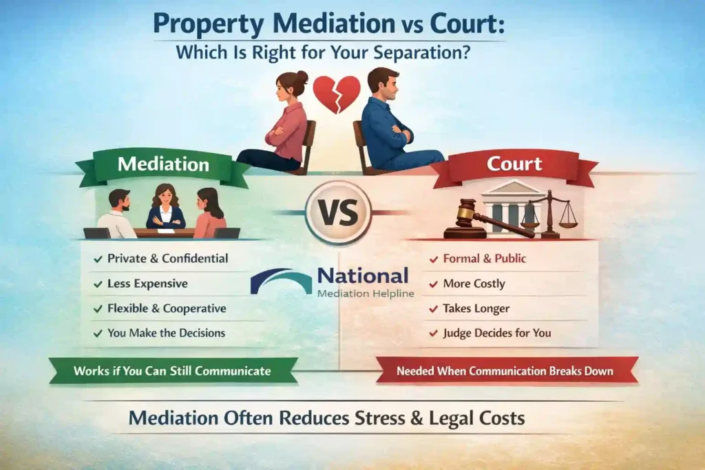 Property Mediation vs Court: Which Is Right for Your Separation Dorset?
