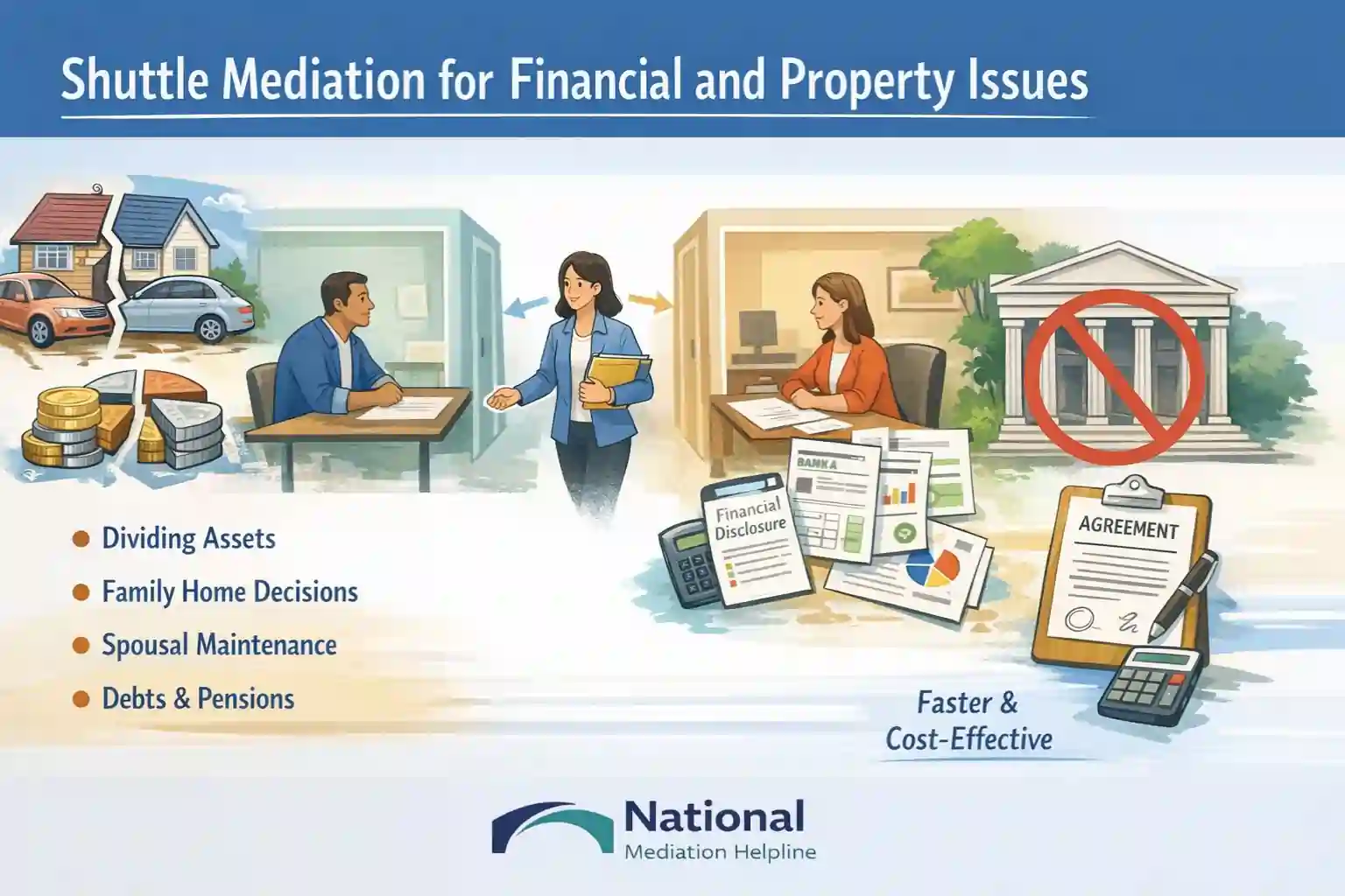 Shuttle Mediation for Financial and Property Issues Dorset