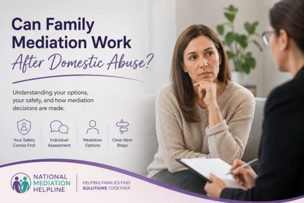 Can Family Mediation Dorset Work After Domestic Abuse?